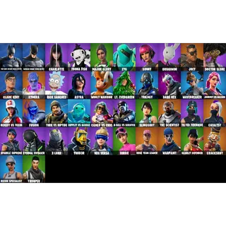 FORTNITE Account | 43 Skins|level 563|OG STW FOUNDER'S | BATMAN & RICK | Full Access