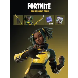 FORTNITE - ROGUE SCOUT PACK ANY PLATFORM GLOBAL READ THE DESCRIPTION