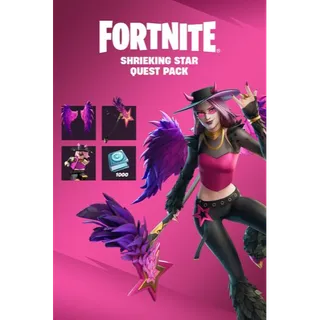 Fortnite Shrieking Star Quest Pack ALL PLATF0RM