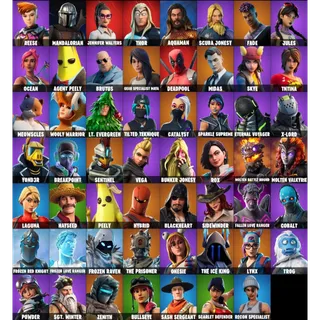 FORTNITE Account | 56 Skins | OG PEELY & LAVA SERIES | Full Access