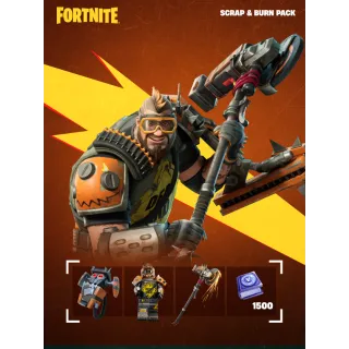 Fortnite - Scrap & Burn Pack Any Platform GLOBAL READ THE DESCRIPTION