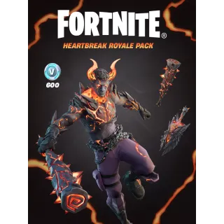 Fortnite - HEARTBREAK ROYALE PACK ANY PLATFORM GLOBAL READ THE DESCRIPTION