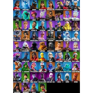 Fortnite Account | 68 Skins | OG Galaxy + NEYMAR + IKONIK | Full Access