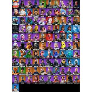 FORTNITE Account | 101 Skins | OG FOUNDER'S EDITION | Spider-Gwen, Peely, Darth Vader | Full Access