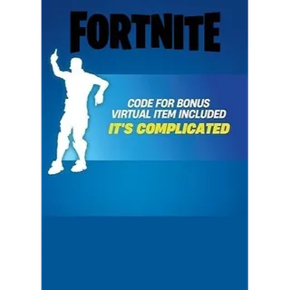 Fortnite - It's Complicated Emote 