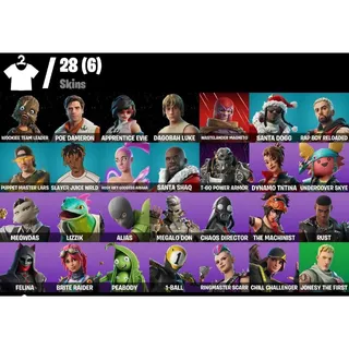 Fortnite Account | 28 Skins | Ariana Grande & Eminem | Full Access