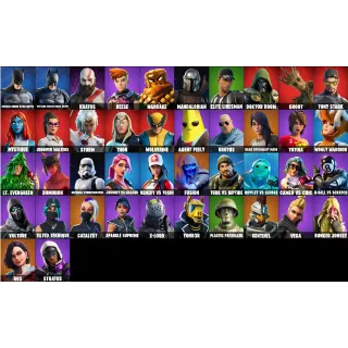 FORTNITE Account | 42 Skins | OG KRATOS & BATMAN | Full Access