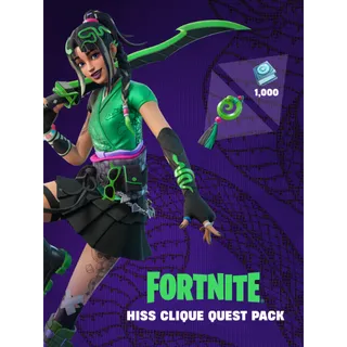 FORTNITE - HISS CLIQUE QUEST PACK