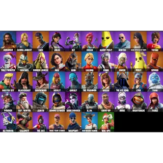 FORTNITE OG ACCOUNT | 47 SKINS | YULE TROOPER + SAVE THE WORLD | FULL ACCESS