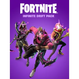 Fortnite - Infinite Drift Pack ANY PLATFORM GLOBAL READ THE DESCRIPTION