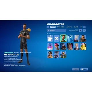 Fortnite Account | 13 Skins | RARE Neymar Jr | Full Access