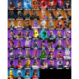 FORTNITE OG ACCOUNT | 67 SKINS | DRIFT + MIDAS | FULL ACCESS