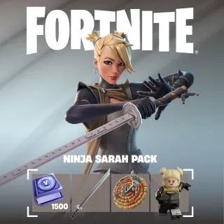 FORTNITE - Ninja Sarah Pack ALL Platform GLOBAL