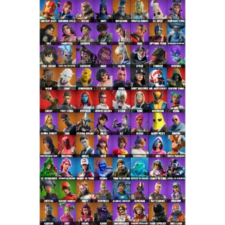 FORTNITE Account | 80 Skins | OG Moon Walker | Full Access | Rare Locker