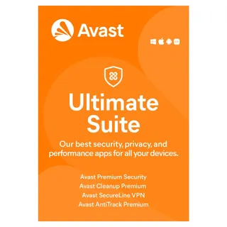 Avast Ultimate Suite 2026 – 1 Device / 1 Year (Digital Code)