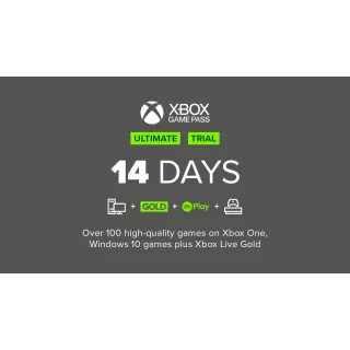 Xbox Game Pass Ultimate – 14-Day Trial + EA Play