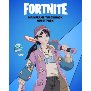 FORTNITE - MAINFRAME THROWBACK QUEST PACK Any Platform GLOBAL READ THE DESCRIPTION