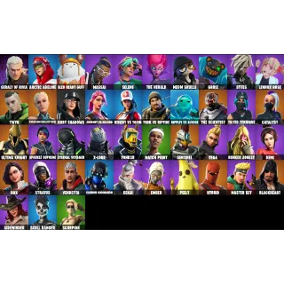 Fortnite Account | 44 Skins | RARE Skull Ranger | Full Access