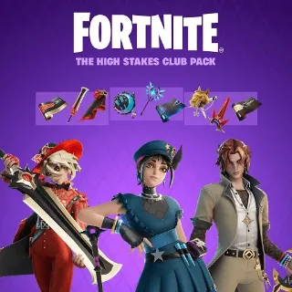 Fortnite - The High Stakes Club Pack ALL Platform GLOBAL