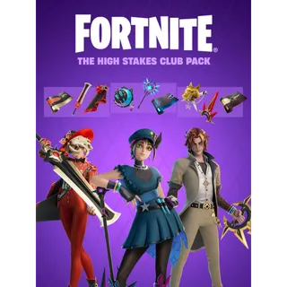 Fortnite - The High Stakes Club Pack ALL PLATF0RM