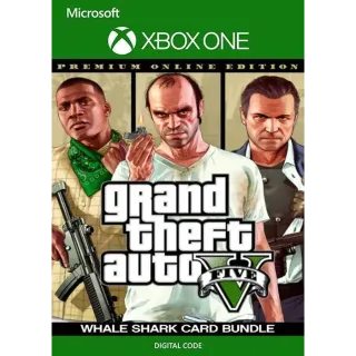 GTA V Premium Edition + Whale Shark Card – Xbox One / Series X|S