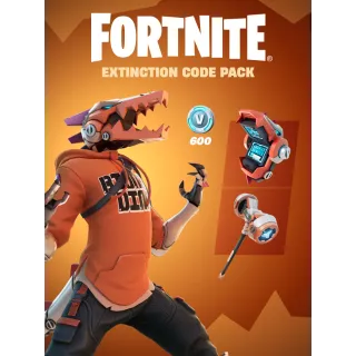 FORTNITE - EXTINCTION CODE PACK ALL Platform GLOBAL