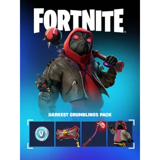 Fortnite - Darkest Grumblings Pack + 600Vb ALL PLATF0RM