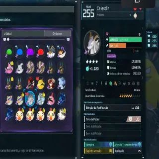 pack with 20 lvl 255 pal