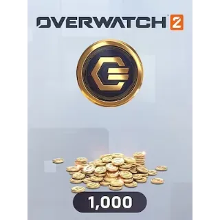 Overwatch 2 1000 Overwatch Coins GLOBAL (Instant Delivery)