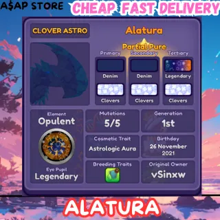 ALATURA ASTROLOGIC | DRAGON ADVENTURES