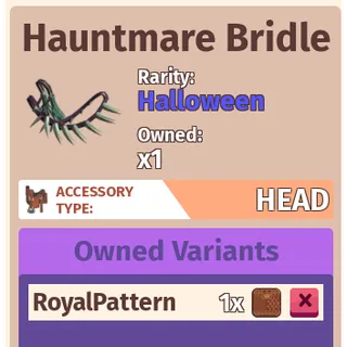 Hauntmare Bridle - Horse Life