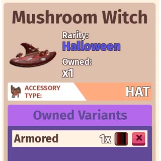 Mushroom Witch - Horse Life
