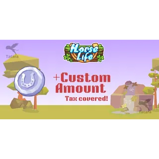 Custom Amount Horse Life Coins