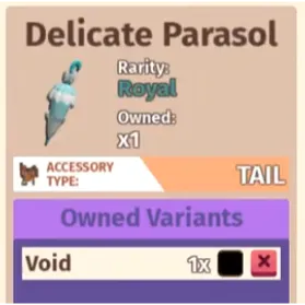 Delicate Parasol - Horse Life