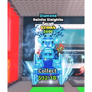 Diamond Reinito Sleighito 210M/s | Steal A Brainrot - Fast Delivery 🔥