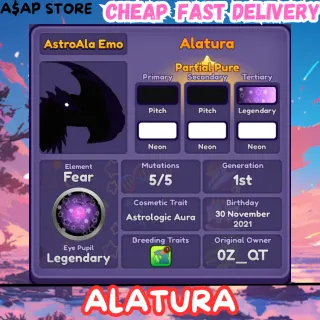 ALATURA ASTROLOGIC | DRAGON ADVENTURES