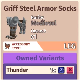 Griff Steel Armor Socks - Horse Life