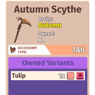 Autumn Scythe - Horse Life