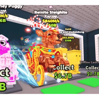 Reinito Sleighito 840M/s | Steal A Brainrot - Fast Delivery 🔥