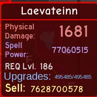 LAEV OFFERS (WILL REFUND
