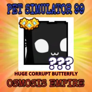 HUGE CORRUPT BUTTERFLY