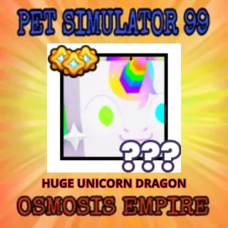 HUGE UNICORN DRAGON