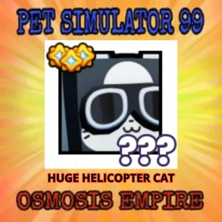 HUGE HELICOPTER CAT