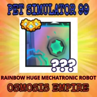 RAINBOW HUGE MECHATRONIC ROBOT