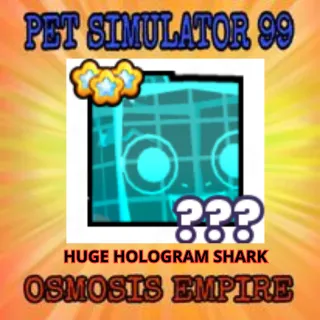 HUGE HOLOGRAM SHARK
