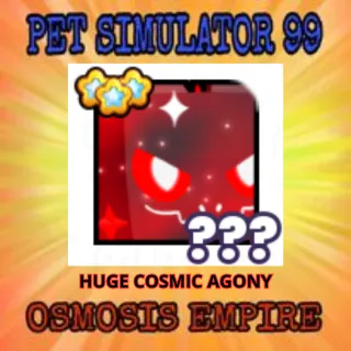 HUGE COSMIC AGONY