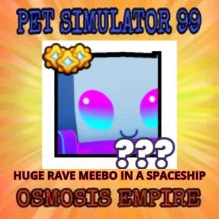 HUGE RAVE MEEBO IN A SPACESHIP