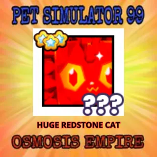 HUGE REDSTONE CAT