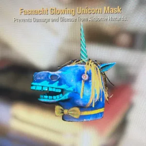 Glowing Unicorn Mask