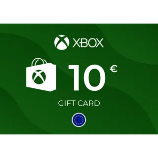 Xbox Live Gift Card 10 EUR - EUROPE ⚡️ [𝐅𝐀𝐒𝐓 𝐃𝐄𝐋𝐈𝐕𝐄𝐑𝐘] ⚡️